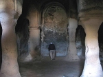 Monastery inside hall.